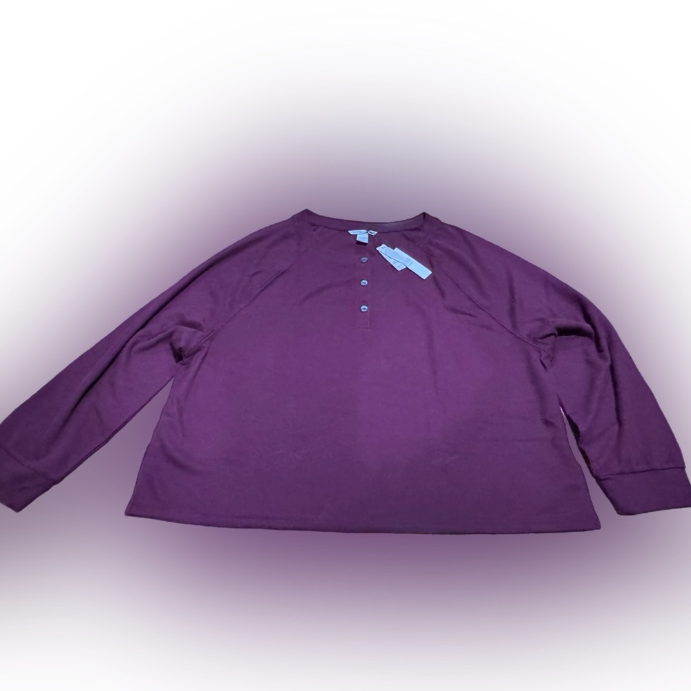 Nwt Victoria Secret Soft Henley Shirt